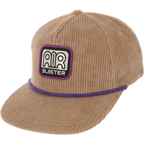 Airblaster Corduroy Snapback Hat - black | Tactics