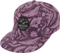 Airblaster Soft Top Snapback Hat - blackberry earth life