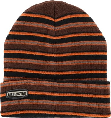 Airblaster Stripe Beanie - chocolate - view large