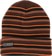 Airblaster Stripe Beanie - chocolate