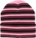 Airblaster Stripe Beanie - pink - reverse