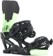 YES Eiki Select Snowboard Bindings 2026 - eiki green glow - reverse