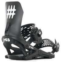 YES Select Snowboard Bindings 2026 - pitch black