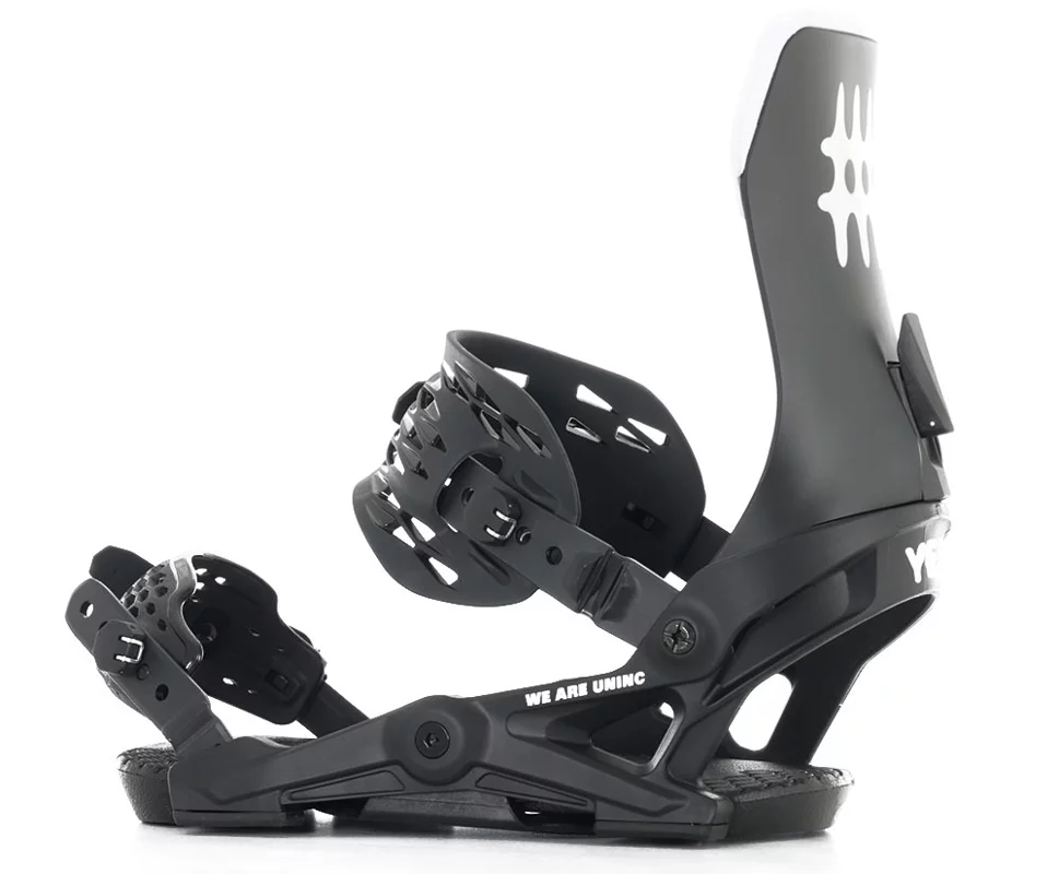 YES Select Snowboard Bindings 2026 - pitch black | Tactics