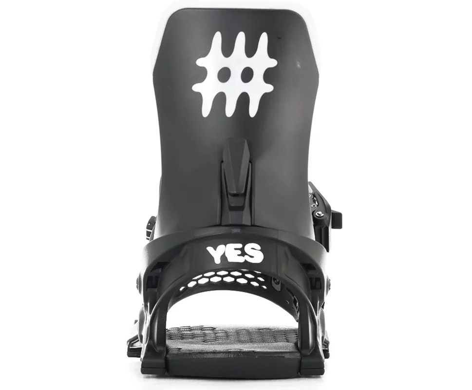 YES Select Snowboard Bindings 2026 - pitch black | Tactics