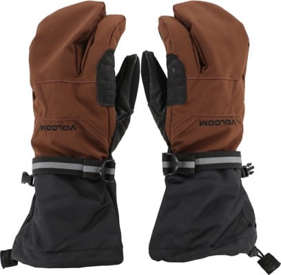 Volcom V.Snow Trigger Mitts - brown - view large