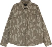 HUF Warped Camo Corduroy L/S Shirt - multi