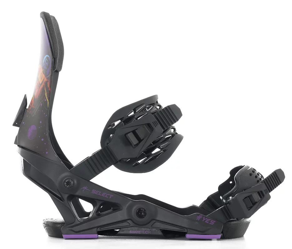 YES Kowalchuk Select Snowboard Bindings 2026 - kowalchuk black