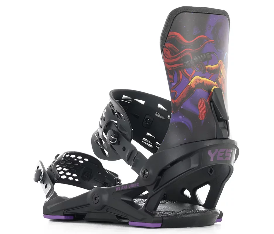 YES Kowalchuk Select Snowboard Bindings 2026 - kowalchuk black