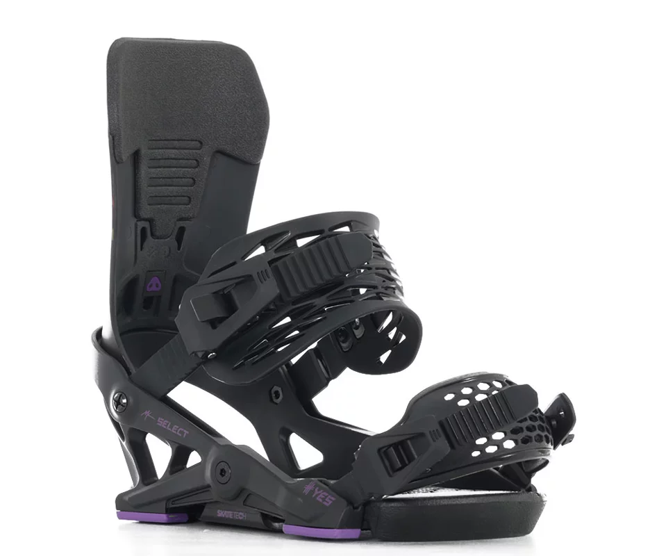 YES Kowalchuk Select Snowboard Bindings 2026 - kowalchuk black