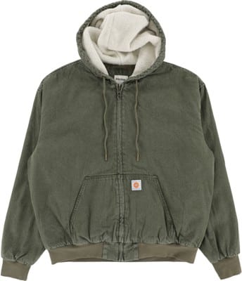 Rhythm Insulated Denim Work Jacket - olive - view large