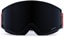 Ashbury A12 Goggles - marv/dark smoke lens + yellow lens - front