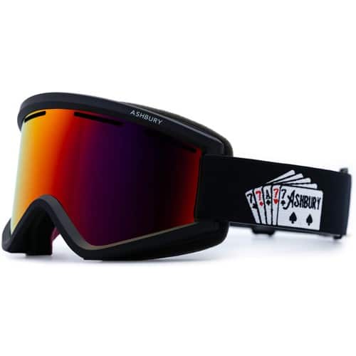 Ashbury Blackbird Goggles + Bonus Lens - black triangle/dark smoke