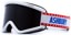 Ashbury Blackbird Goggles + Bonus Lens - stuntman/dark smoke + yellow lens