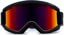 Ashbury Blackbird Goggles + Bonus Lens - gambler/red mirror + yellow lens - front