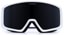 Ashbury Mirage Goggles - slugger/dark smoke lens + yellow lens - front