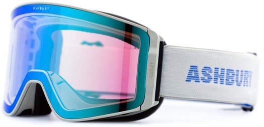 Ashbury Thunderbolt Goggles - commodore/blue revo mirror lens + yellow lens - view large