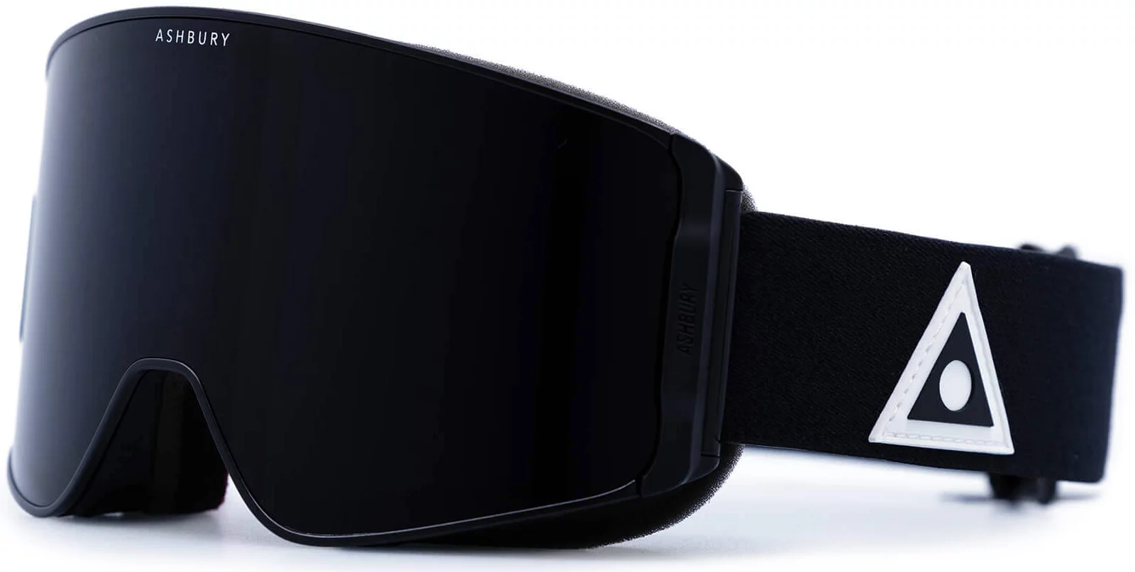 Ashbury Thunderbolt Goggles - black triangle/dark smoke lens +