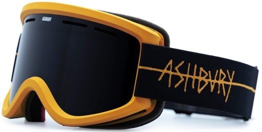 Ashbury Warlock Goggles + Bonus Lens - heist/dark smoke lens + yellow lens - view large