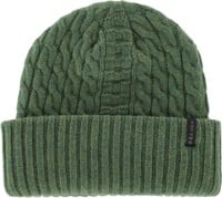 Autumn Cable Knit Beanie - green