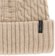 Autumn Cable Knit Beanie - natural - detail