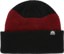 Autumn Birdseye Beanie - black