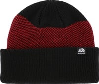 Autumn Birdseye Beanie - black