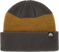 Autumn Birdseye Beanie - pebble