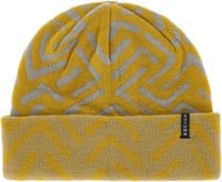Autumn Geo Beanie - stone