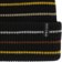 Autumn Multi Stripe Beanie - black v5 - detail