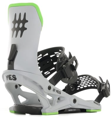 YES Select Snowboard Bindings 2026 - yay grey - view large