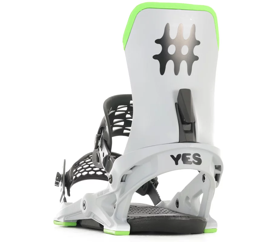 YES Select Snowboard Bindings 2026 - yay grey | Tactics