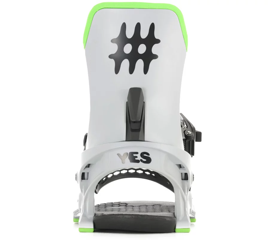 YES Select Snowboard Bindings 2026 - yay grey | Tactics
