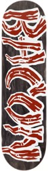 Bacon Skateboards Classic Logo 8.75 Skateboard Deck - black