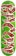 Bacon Skateboards Classic Logo 8.75 Skateboard Deck - green