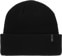 Autumn Select Solid Beanie - black