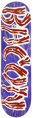 Bacon Skateboards Classic Logo 9.0 Skateboard Deck - blue - view large