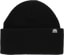Autumn Simple Solid Beanie - black