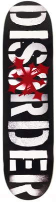 Disorder Stencil Logo 8.5 Skateboard Deck - view large