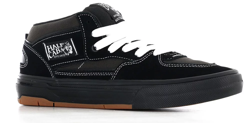 Vans Skate Half Cab Wafflecup Shoes - black/asphalt | Tactics