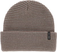 Autumn Stripe Beanie - dusty mauve
