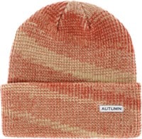 Autumn Cord Beanie - red rock