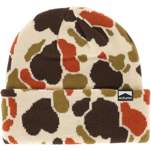 (取寄) オータム ダック カモ ビーニー Autumn Duck Camo Beanie Chinchilla Autumn Duck Camo Beanie | Tactics