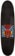 Santa Cruz Stranger Things Hellfire Club Flames 9.0 Skateboard Deck - top