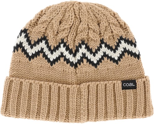 Coal Meadows Beanie - khaki/black - view large