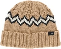 Coal Meadows Beanie - khaki/black