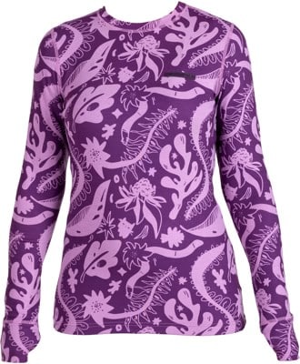 Airblaster Women's Base Layer Top - blackberry earth life - view large