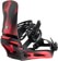 Burton Cartel X Snowboard Bindings 2026 - black/red