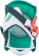 Burton Kids Mini Grom Snowboard Bindings 2026 - green/multi - top