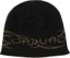 Corduroy Tribalwire Reversible Skully Beanie - black - front